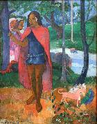 Paul Gauguin The Wizard of Hiva Oa oil